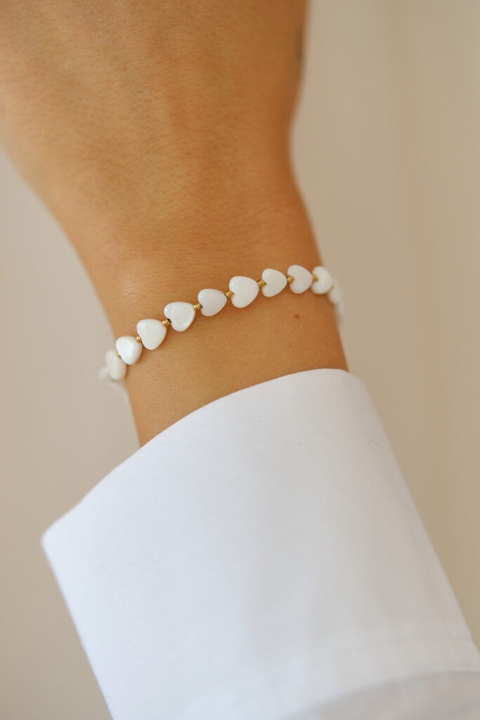 Pearl Heart náramok