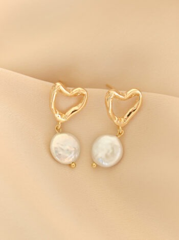 Náušničky baroque heart